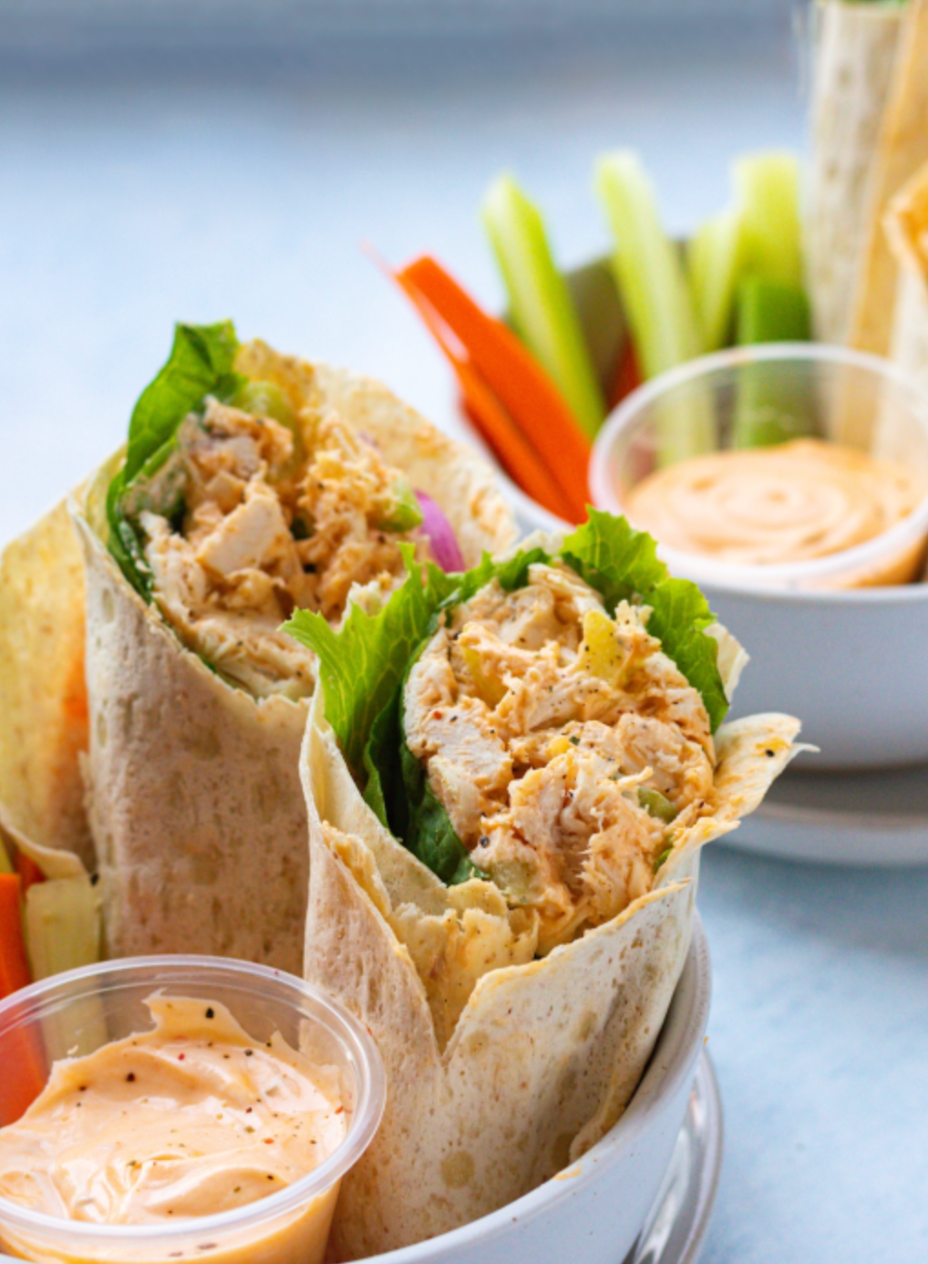 Buffalo Chicken Wraps