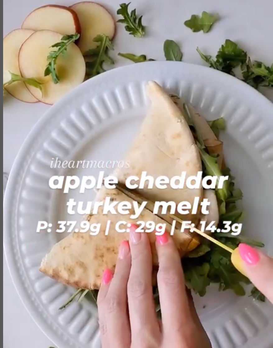 Apple Cheddar Turkey Melt