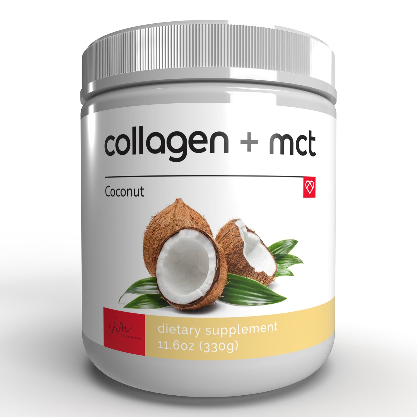 
                  
                    iHeart Collagen + MCT - Coconut
                  
                
