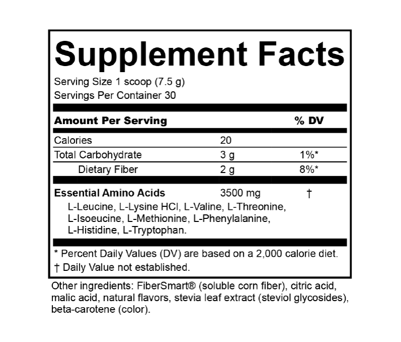 
                  
                    iHeart Essential Amino Acids - NEW Peachy
                  
                